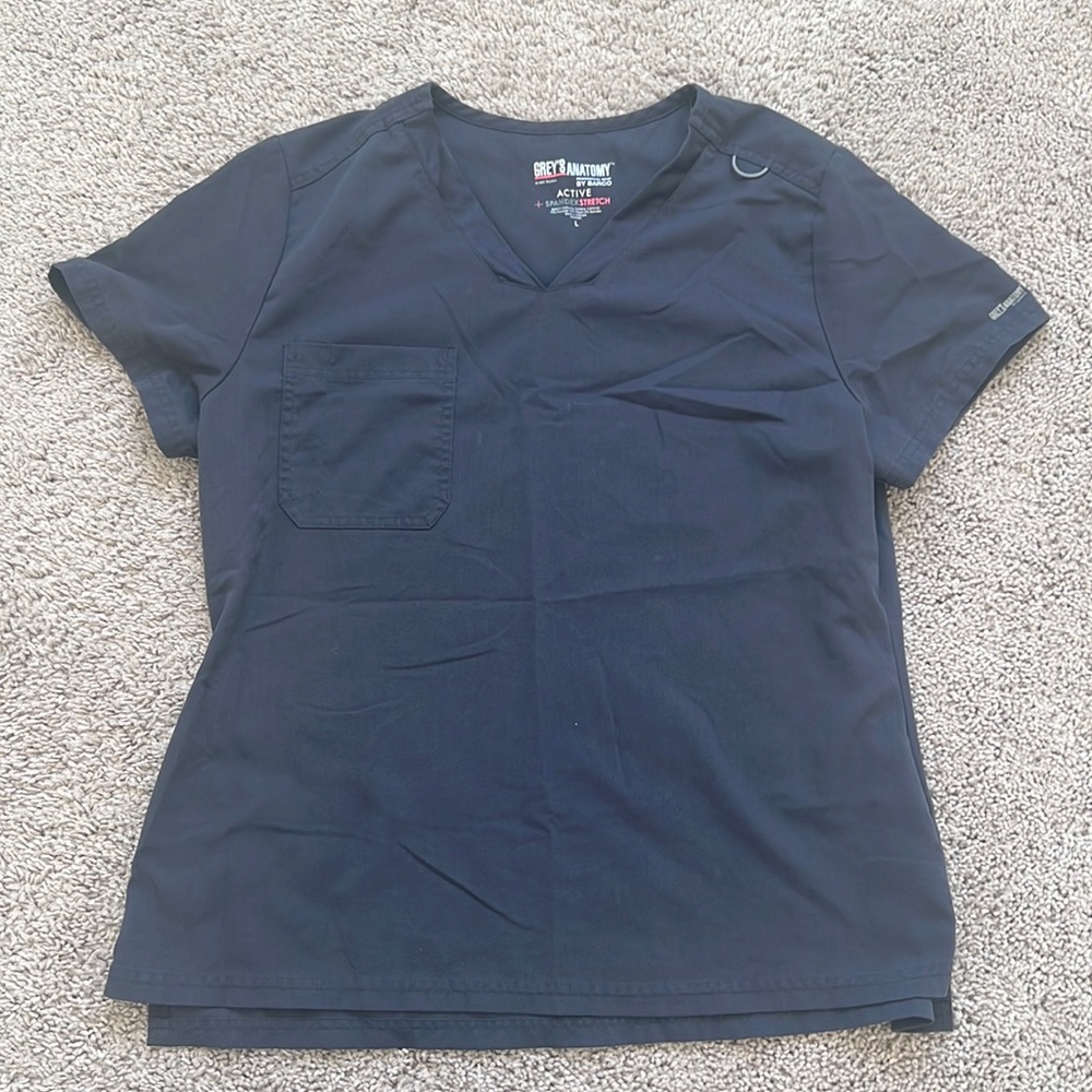 Large Grey’s Anatomy grey scrub set